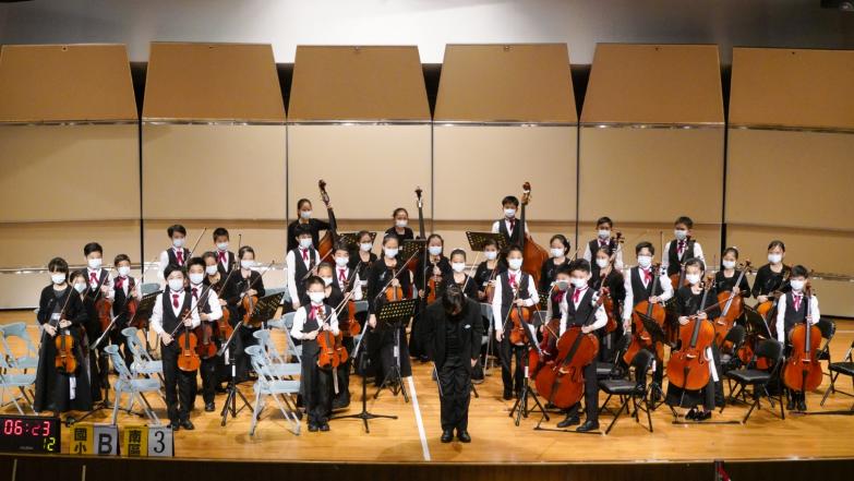 110學年度臺北市學生音樂比賽-榮獲國小團體B組非音樂班-弦樂合奏-優等第三名