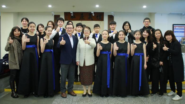 110學年度臺北市學生音樂比賽-榮獲國中團體AB組-打擊合奏-優等第一名