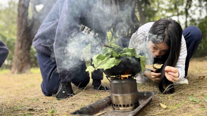 8年級野外求生課程花絮