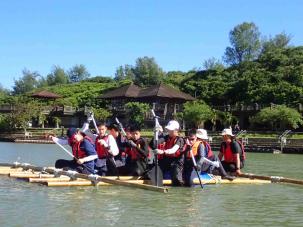 九年級雙溪奇航課程花絮-自力造筏