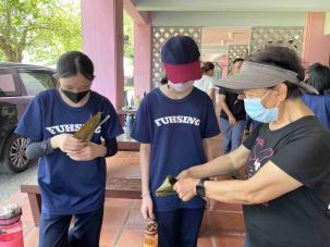 七年級龍情粽意 賽端午課程花絮