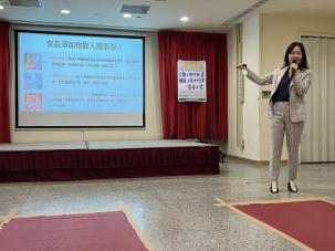 陸巧因講師(10/23)  吃得好更要吃得健康—食安人生必修課