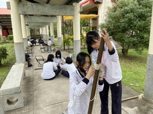 七年級工程繩結 課程花絮