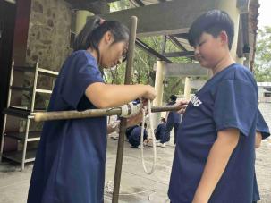 七年級工程繩結 課程花絮