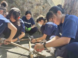 七年級工程繩結 課程花絮