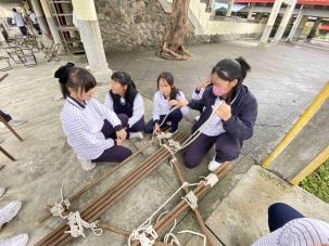 七年級工程繩結 課程花絮