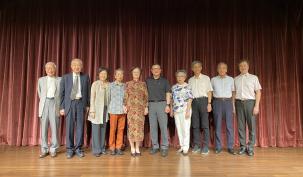 113學年度第2學期吳志弘校長、何成玥老師、洪釗民先生、孟雨羅外女士、陳芳珠女士歡送會