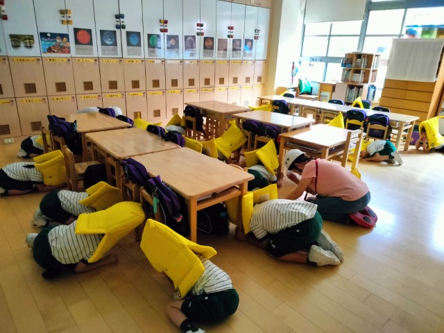 當天就地避難演練