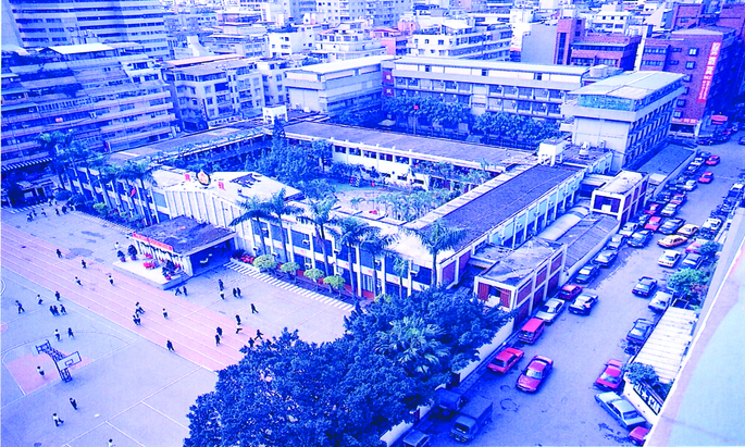 1970年代 敦化南路舊校舍
